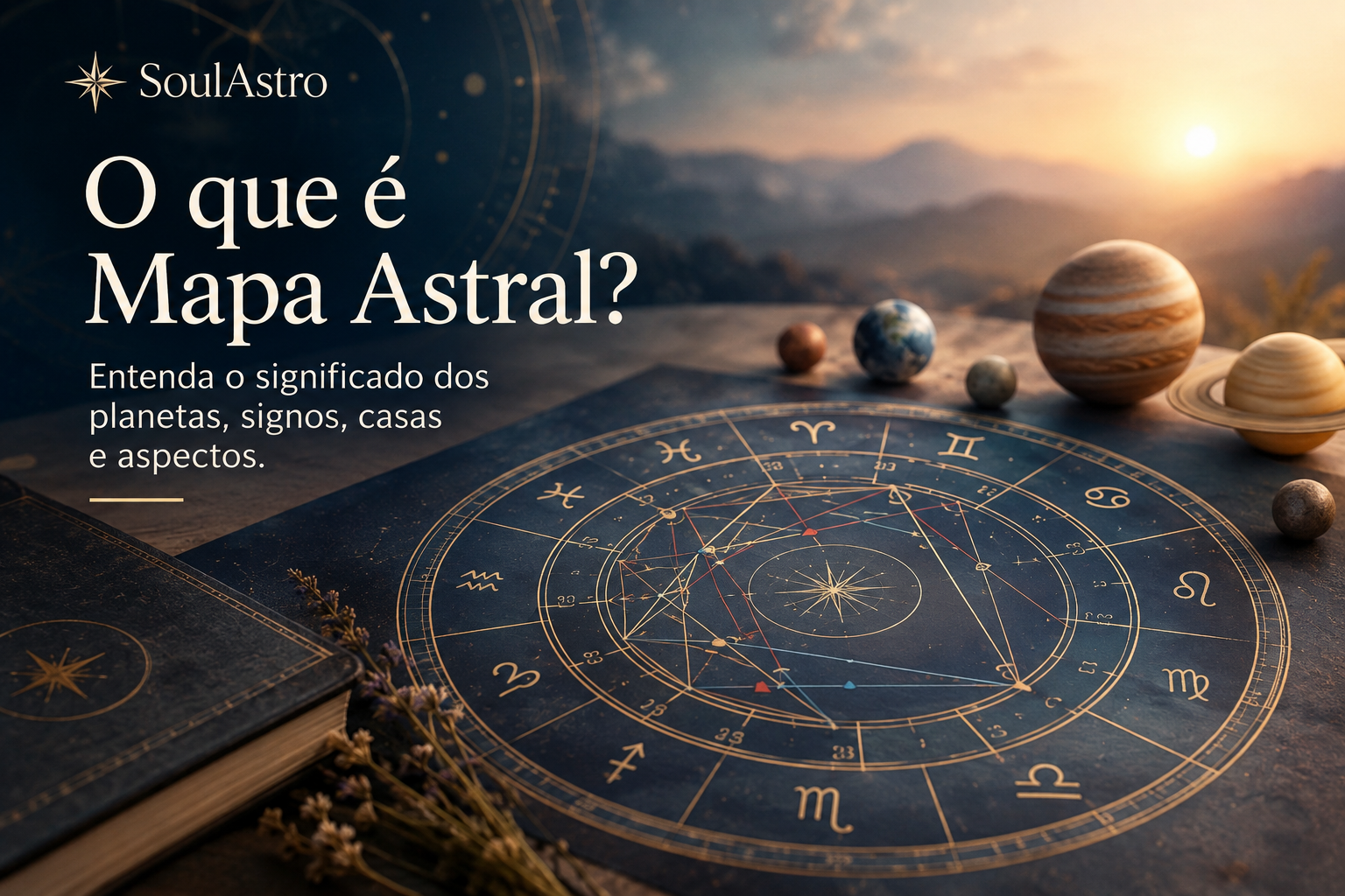 O que é Mapa Astral? Entenda o significado dos planetas, signos, casas e aspectos